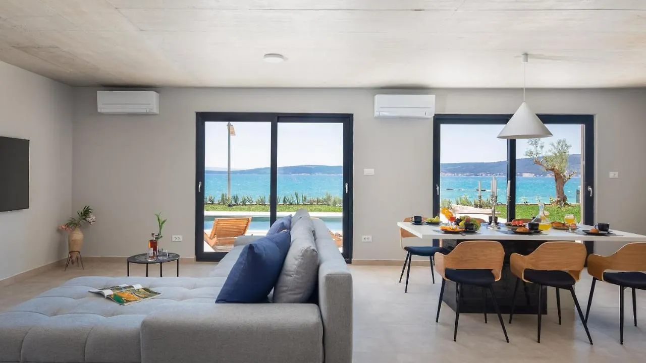 Beachfront Villa Tota With Pool Kastela